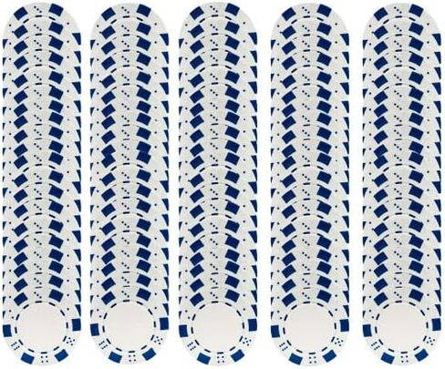 Poker Chips ? 100-Piece Set of 11.5-Gram Blackjack Chips with Dice Design ? 39mm ? Made of Composite Resin for Texas Holdem (Green) in Saudi Arabia