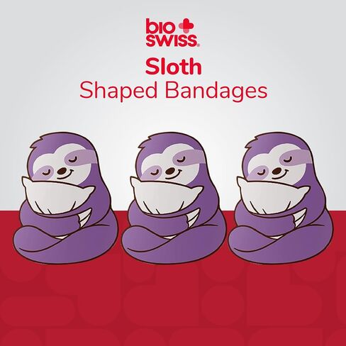 BioSwiss Bandages, Monkey Shaped Self Adhesive Bandage, Latex Free Sterile Wound Care, 50 Count in Kuwait