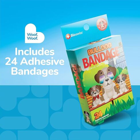 BioSwiss Bandages, Monkey Shaped Self Adhesive Bandage, Latex Free Sterile Wound Care, 50 Count in Saudi Arabia