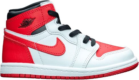 Jordan Baby Boy's Jordan 1 Retro High OG (Infant/Toddler) White/University Red/Black 5 Toddler M in Saudi Arabia