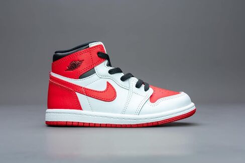 Jordan Baby Boy's Jordan 1 Retro High OG (Infant/Toddler) White/University Red/Black 5 Toddler M in Saudi Arabia