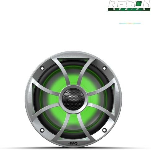 Wet Sounds | Recon 6-S | High Output Component Style 6.5" Marine Coaxial Speakers with Silver Grille in Saudi Arabia