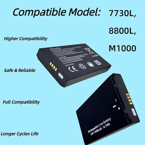 Cakriolos MF01 Battery for Turbo Hotspot 2 Mobile Hotspot Replacement Battery 3.85V 3000mAh in Saudi Arabia