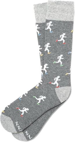 Alynn Men's Designer Runner Running Run Sports Novelty Crew & Dress Trouser Socks in Saudi Arabia