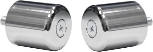 Yana Shiki BES3CH Chrome OEM Replacement Bar End Set for Suzuki Sport Bikes in Saudi Arabia