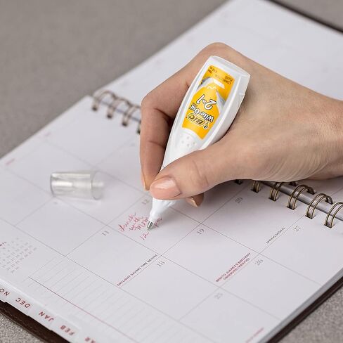 BIC 15ml Bottle Wite-Out 2 in 1 Correction Fluid (BICWOPFP11),White in Saudi Arabia