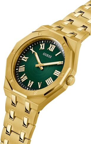 GUESS Men's 42mm Watch - Silver Tone Bracelet Blue Dial Silver Tone Case in Saudi Arabia