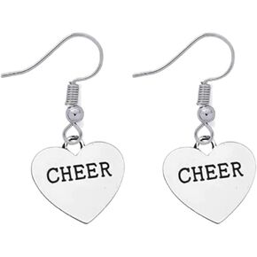 Sportybella - Cheer Earrings - Cheer Jewelry, Gift For Cheerleaders, Cheer Teams, Cheer Moms and Cheer Coaches