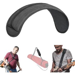 2 Pack Extra Thick Shoulder Strap Pad, Universal Replacement Shoulder Pad, for Shoulder Bags, Detachable Shoulder Strap Pad Pads Help Relieve Shoulder Pain(Sandwich Mesh-Gray)