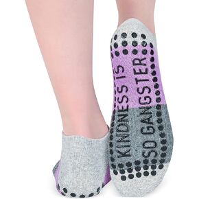 Life By Lexie I Have No Idea What I'm Doing Sticky Grip Socks for Barre, Pilates, Yoga