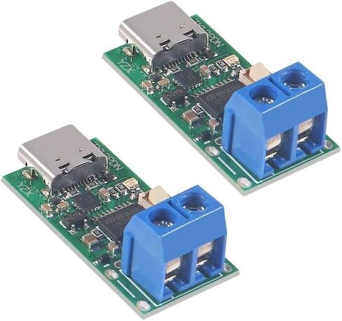 1PCS ZY12PDN USB-C PD2.0 3.0 to DC Fast Quick Charging Power Supply Module USB Charger Board Set - ZY12PDN Screw Terminal in Kuwait