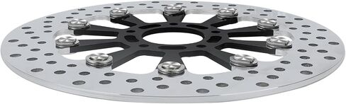 Front Rotor for Harley Brake Parts Upgrade, Suit for Harley Brake Disc11.8'' FLHR FLHTC FLTR FLTRX Touring Street Glide Road King, Great Performance Brake Rotors Front, No Vibration Brakes and Rotors in Saudi Arabia
