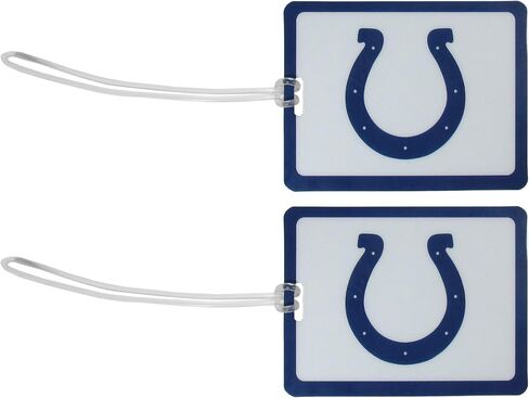 Siskiyou NFL Unisex Vinyl Luggage Tag, 2pk in Saudi Arabia