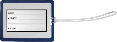 Siskiyou NFL Unisex Vinyl Luggage Tag, 2pk in Saudi Arabia