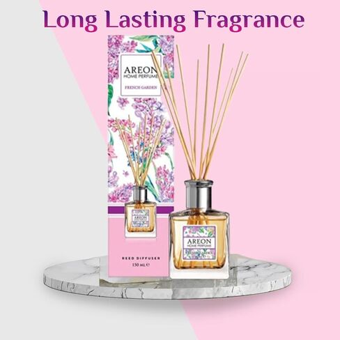 موزع روائح العطور الفاخرة من آريون هوم + 10 أعواد راتان، فيرانو أزول (انتعاش شاطئ البحر) in Saudi Arabia