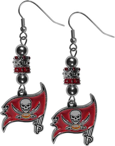 Siskiyou NFL Unisex Euro Bead Earrings in Saudi Arabia