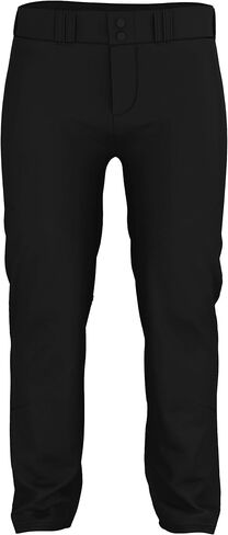 Alleson Athletic Crush Men's Baseball Pant with Braid. Breathable Pants with Dura-Stretch Fabric for All-Day Wear. Color Baseball Pants with Belt Loop (Style 655WLB), gy/bk, x-Large in Saudi Arabia
