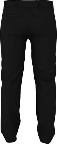 Alleson Athletic Crush Men's Baseball Pant with Braid. Breathable Pants with Dura-Stretch Fabric for All-Day Wear. Color Baseball Pants with Belt Loop (Style 655WLB), gy/bk, x-Large in Saudi Arabia