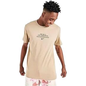 Nike Men's Sportswear Club T-Shirt (US, Alpha, Large, Regular, Regular, Pink Bloom) in Kuwait