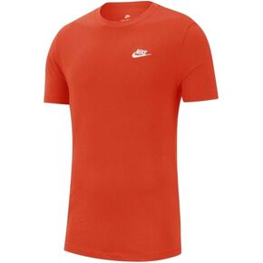 Nike Men's Sportswear Club T-Shirt (US, Alpha, Large, Regular, Regular, Pink Bloom)