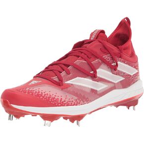 adidas Men's Adizero Afterburner 9 NWV Sneaker, White/Gold Metallic/White, 12