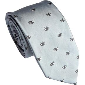 Maker V Mens Eyeglasses Necktie - Eye Doctor Neckties Optometrist Necktie - Opthalmologist Necktie - Eyes Necktie