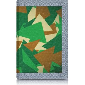 Leehoom Canvas Trifold Wallets with Zipper Pocket，Kids Wallets for Boys Girls with Magic Sticker - Shark in Kuwait