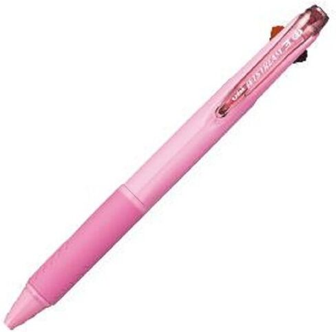 Uni Ballpoint Pen Jetstream 3 Color Black, Red, Blue Ink 0.7mm, Baby Pink (SXE340007.68) in Saudi Arabia