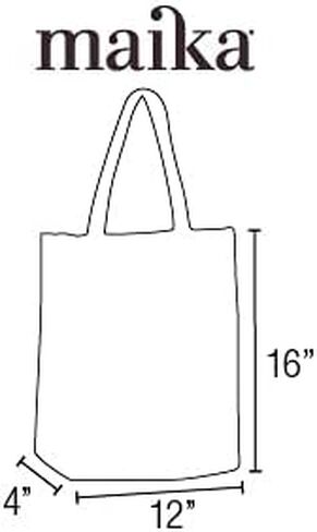 Carryall Tote Bag, Stripes Charcoal in Kuwait