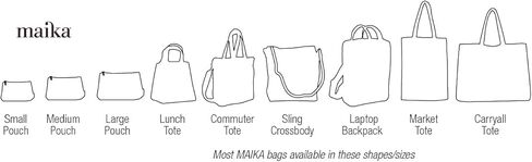 Carryall Tote Bag, Stripes Charcoal in Kuwait