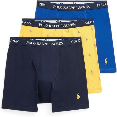 POLO RALPH LAUREN 3-Pack Classic Fit Boxer Briefs in Saudi Arabia