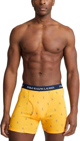 POLO RALPH LAUREN 3-Pack Classic Fit Boxer Briefs in Saudi Arabia