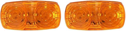 Grote G4603 Yellow Hi Count Square-Corner 13-Diode LED Clearance Marker Light in Saudi Arabia