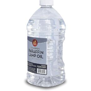 Ner Mitzvah Paraffin Lamp Oil - 3 Liter - Clear Smokeless, Odorless, Clean Burning Fuel for Indoor and Outdoor Use - (101.4 oz)