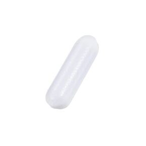 YOKIVE 1 Pcs Magnetic Stir Bar, PTFE Coated Cylinder Type Stirrer | Great for Lab Liquid Solution Stirring Mixing Spinning(White, 1.61 x 0.31-Inch)