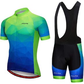 Hotlion Men's Cycling Jersey Set Bib Shorts Summer Cycling Clothing Suit Pro Team Bike Clothes in Kuwait