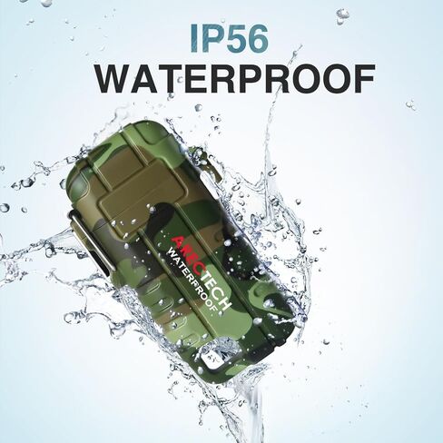 ARECTECH Electric Lighter Rechargeable Arc Lighter, Waterproof Plasma Lighter with Flexible Neck,Windproof Lighter Flameless for Candle Outdoor Camping (Black) in Kuwait