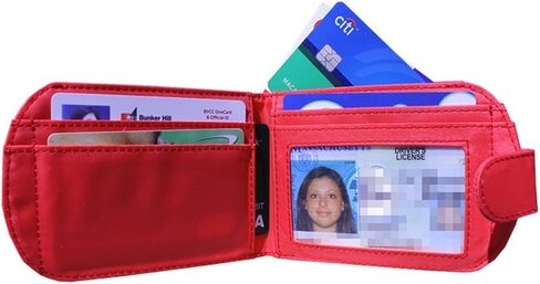 محفظة نحيفة نسائية من Big Skinny بتصميم مزدوج الطيات من Taxicat in Kuwait