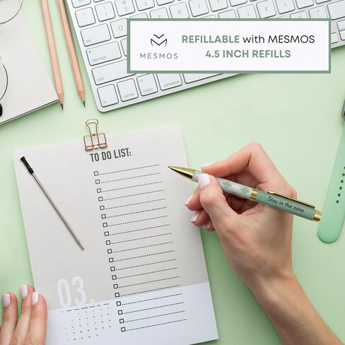 مجموعة أقلام حبر جاف باستيل 3pk من MESMOS، هدايا شكر للنساء، هدايا تقدير الموظفين، هدايا نسائية ملهمة لزملاء العمل، هدايا مكتبية، مجموعة أقلام فاخرة للنساء، أقلام سيدة بوس المعلم in Kuwait