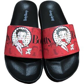 Sandals, Betty Boop Red with Silhouettes - Mid-South Products