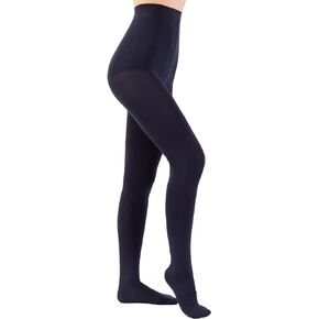 SOFT SOFIE'S Women's 80Den Run Resistant Opaque Footed Tights - High Waist Comfortable Stretch Pantyhose