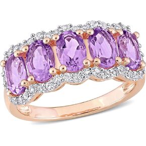 Womens Oval Cut Gemstone Wide Band Ring in 925 Sterling Silver