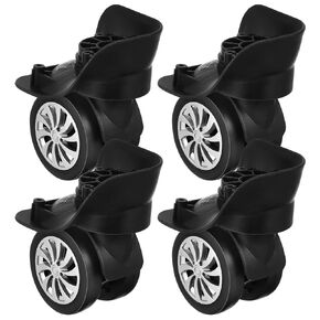 Travel Suitcase Wheels 8 Luggage Suitcase Replacement Wheel, Luggage Wheel Spare Part for Travel Suitcase Replacement Wheels