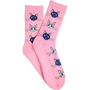 Everything Legwear Sailor Moon Luna & Artemis Cozy Crew Sock