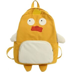 Kawaii Frog Large Novelty Backpack Girl Boy Teen Cute Fuuny Panda Animal High School Backpack Laptop Waterproof Bookbag (Penguin)