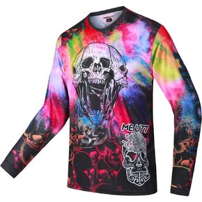 Men's Mountain Bike Jersey Long Sleeve MTB Off-Road Mexico Jersey Downhill&Motocross Shirts