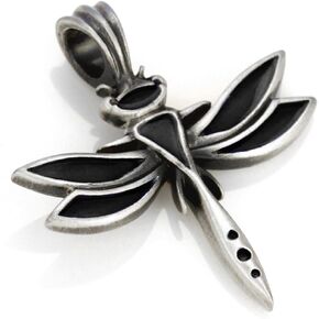 'Dragonfly' Resin and Metal Pendant (B221)