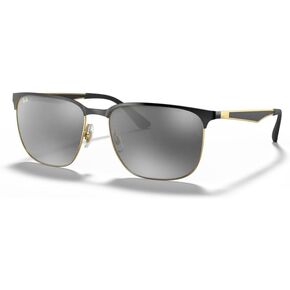 Ray-Ban RB3569 Square Sunglasses for Men for Women + BUNDLE With Designer iWear Complimentary Eyewear Kit