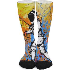 Novelty Fencing Knee High Socks Casual Stockings Sport Tube Socks for Men Women