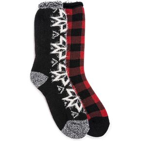 مجموعة من زوجين من حافظات الحرارة للسيدات من MUK LUKS
